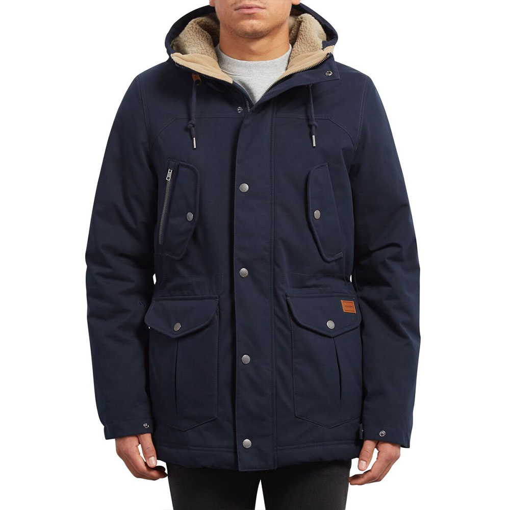 Volcom – Starget Parka Navy | Eddie Franks Rye