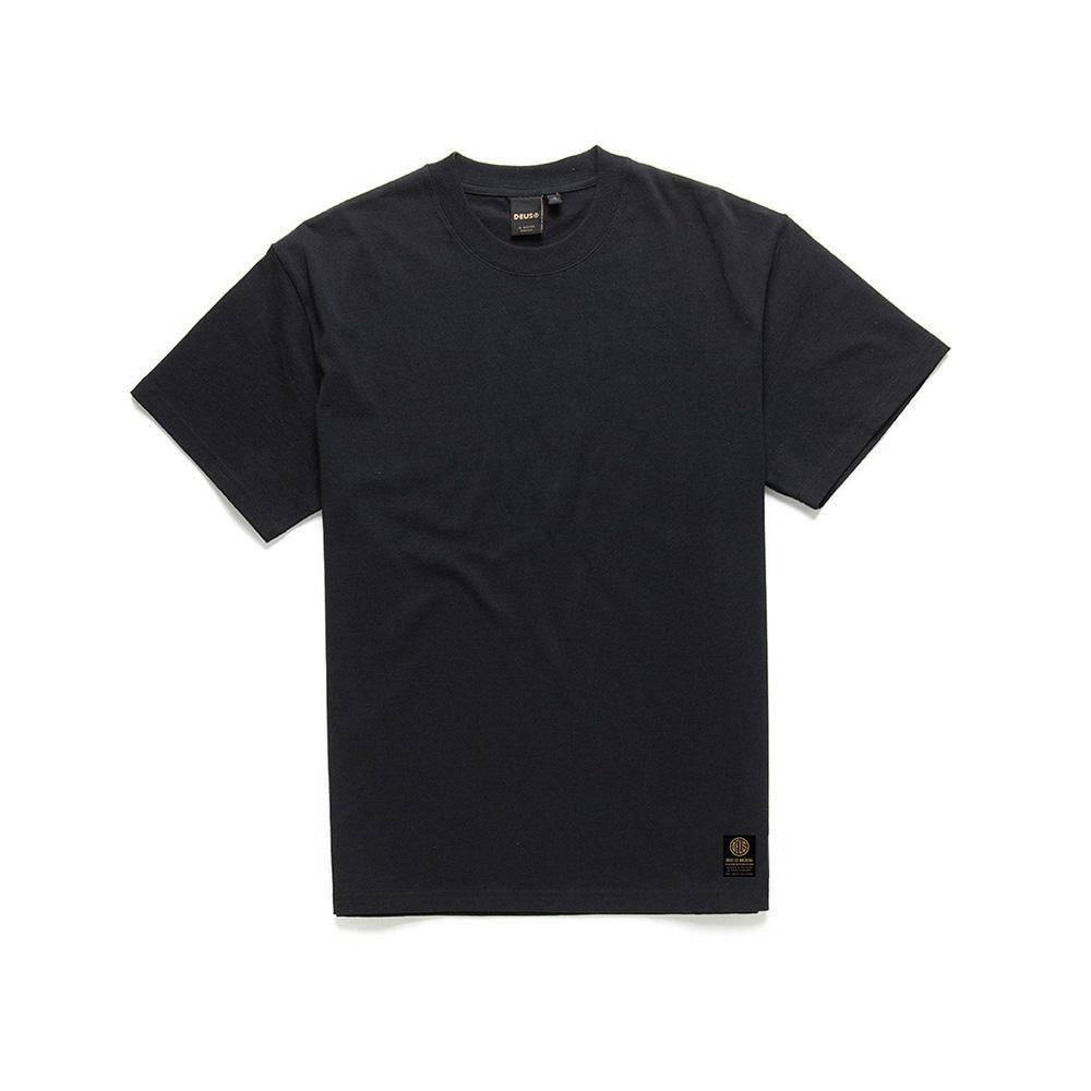 Deus – Plain Military T-Shirt Black | Eddie Franks Rye