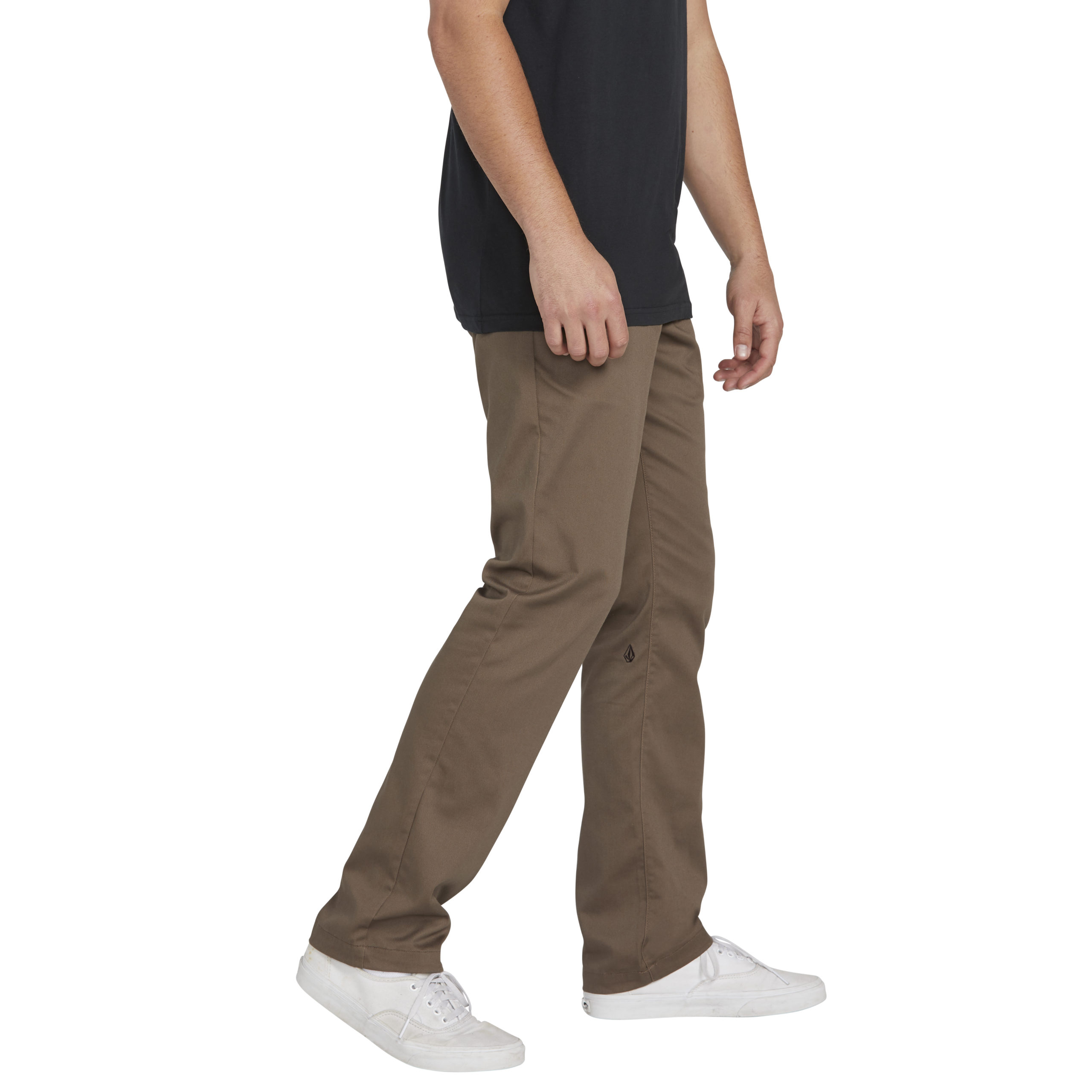 volcom - frickin modern stretch chino pants mushroom