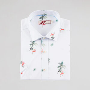 Mish Mash - Beachbreak Short Sleeve Shirt White