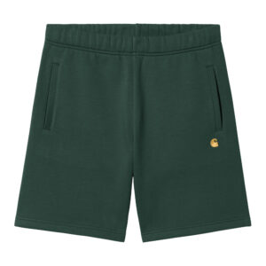 Carhartt - Chase Sweat Shorts Discovery Green Gold