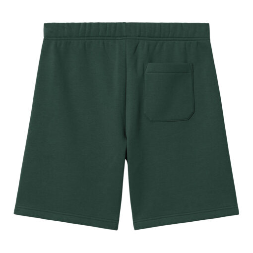 Carhartt - Chase Sweat Shorts Discovery Green Gold 2