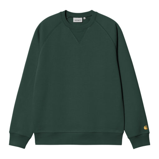 Carhartt - Chase Sweatshirt Discovery Green Gold