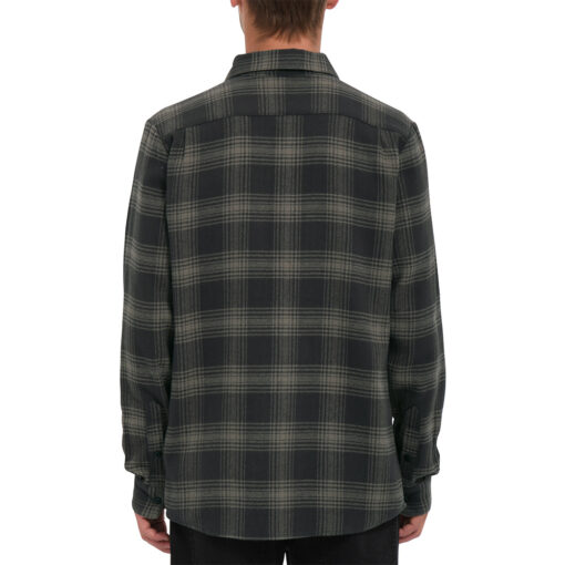 Volcom - Tone Stone Plaid Shirt Stealth Back