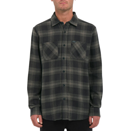 Volcom - Tone Stone Plaid Shirt Stealth